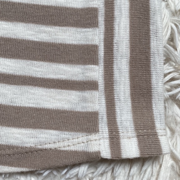 Loft Racerback Sun Dress 💗 Taupe & Oatmeal - Picture 11 of 15